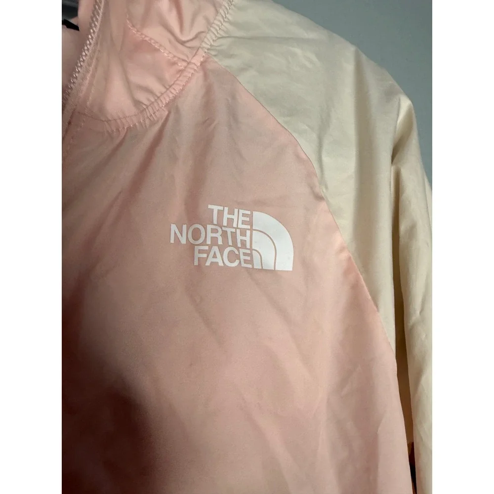The‎ North Face packable windbreaker jacket youth in pink